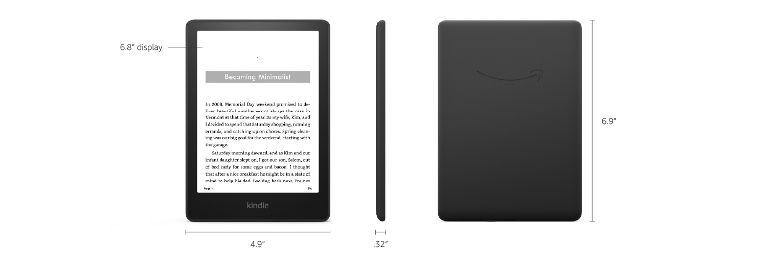 Kindle Paperwhite Signature Edition